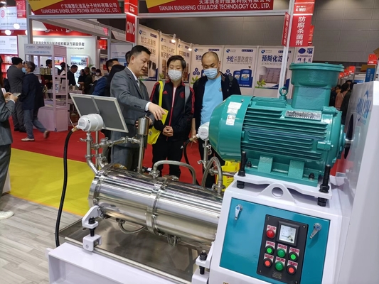 PLC Control Horizontal Bead Mill Machine 380V For Efficient Batch Grinding